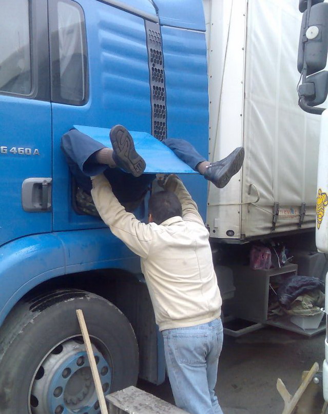 639x805, 121 Kb / дальнобойщик, рождение