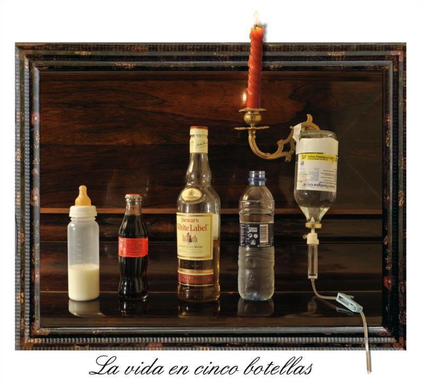 861x792, 135 Kb / молоко, кола, виски, White label, вискарь, вискарчик, вода, капельница, жизнь, пять бутылок