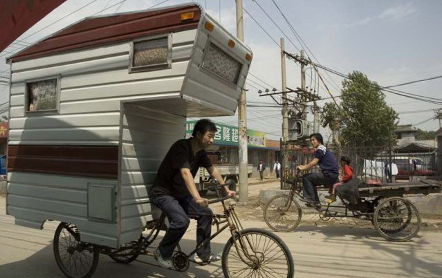 639x402, 92 Kb / велорикша