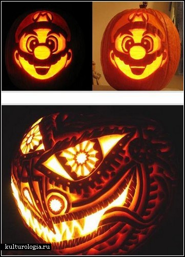 361x500, 52 Kb / хэловин, тыква, арт