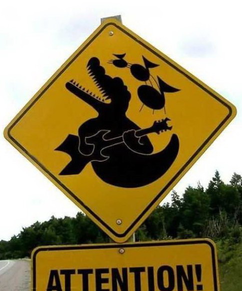 484x581, 64 Kb / знак, поющий крокодил