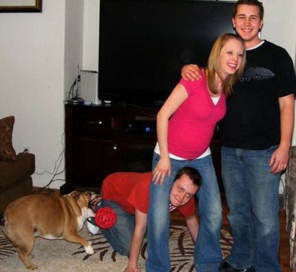 599x550, 70 Kb / в гостях, собака