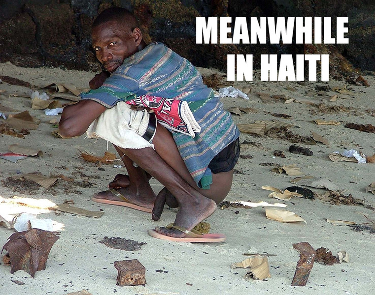 761x600, 201 Kb / говно, гаити, негр