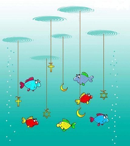 428x480, 29 Kb / рыбки, религия
