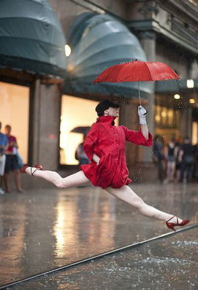 397x581, 72 Kb / дождь, девушка