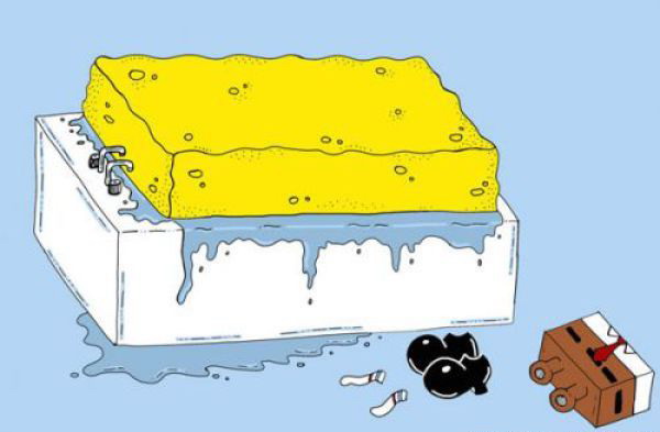 600x393, 34 Kb / спенч боб, ванная, рисунок