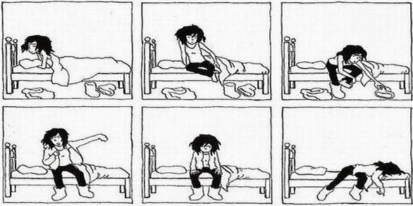 586x293, 54 Kb / кровать, комикс