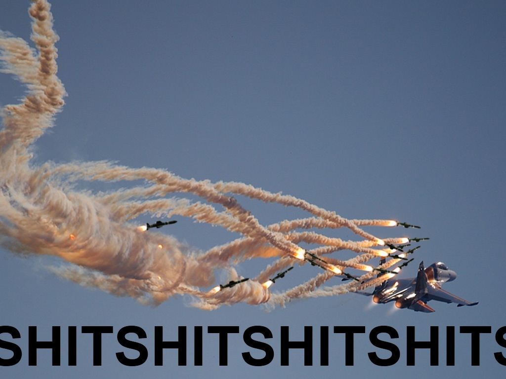 1024x768, 146 Kb / истребитель, ракета