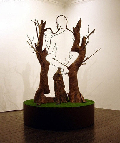 408x487, 53 Kb / фигура, секс, деревья