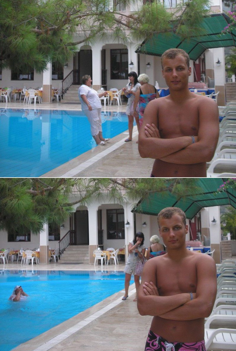 798x1184, 254 Kb / бассейн, падение