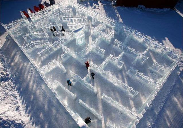 638x445, 88 Kb / лед, лабиринт