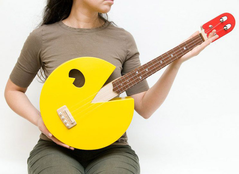 799x584, 81 Kb / гитара, pacman, пакман