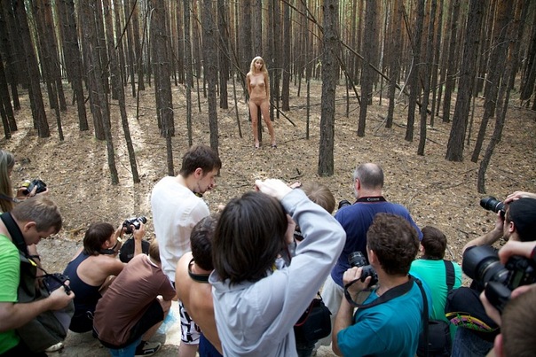 604x403, 117 Kb / девушка, лес, фотографы