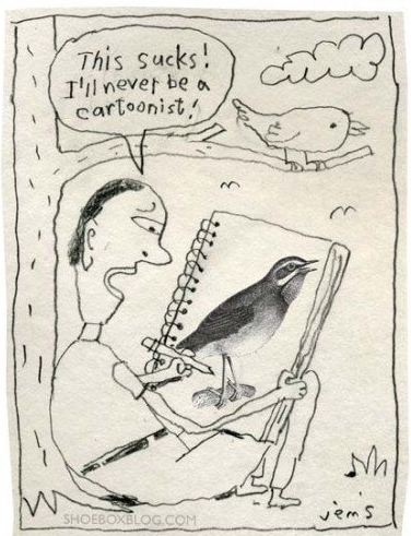 376x491, 50 Kb / карикатурист, птица