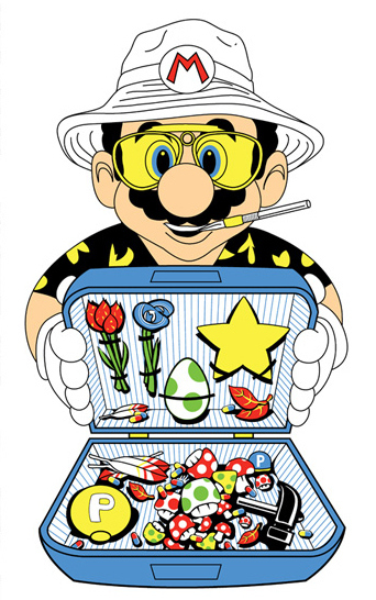 342x546, 162 Kb / марио, страх и ненависть, чемодан, грибы