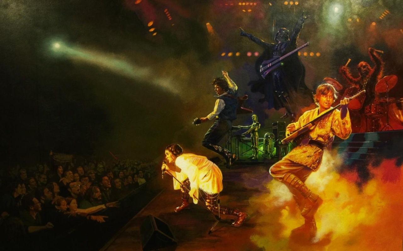 1280x800, 196 Kb / звездные, star, wars, рок