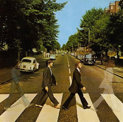 500x498, 56 Kb / битлс, пол маккартни, ринго старр, мертвецы, the Beatles, Abbey Road