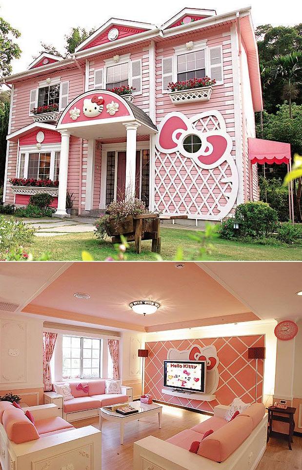 619x962, 158 Kb / хеелоу китти, привет семье, дом