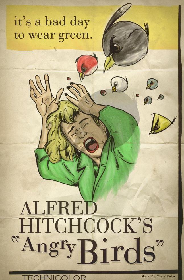 647x981, 104 Kb / злые птицы, хичкок