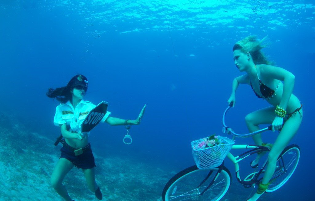 1024x653, 155 Kb / велосипед, дпс, океан