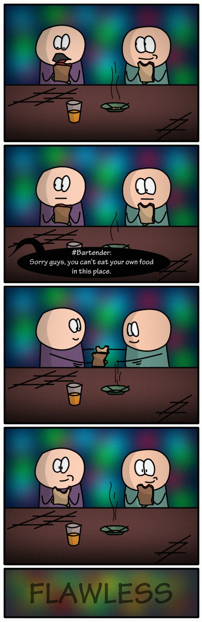 650x2000, 262 Kb / еда, бармен