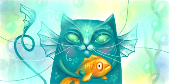 586x293, 138 Kb / яна, эстрина, кот