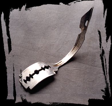 391x370, 30 Kb / перо, лезвие, ложка