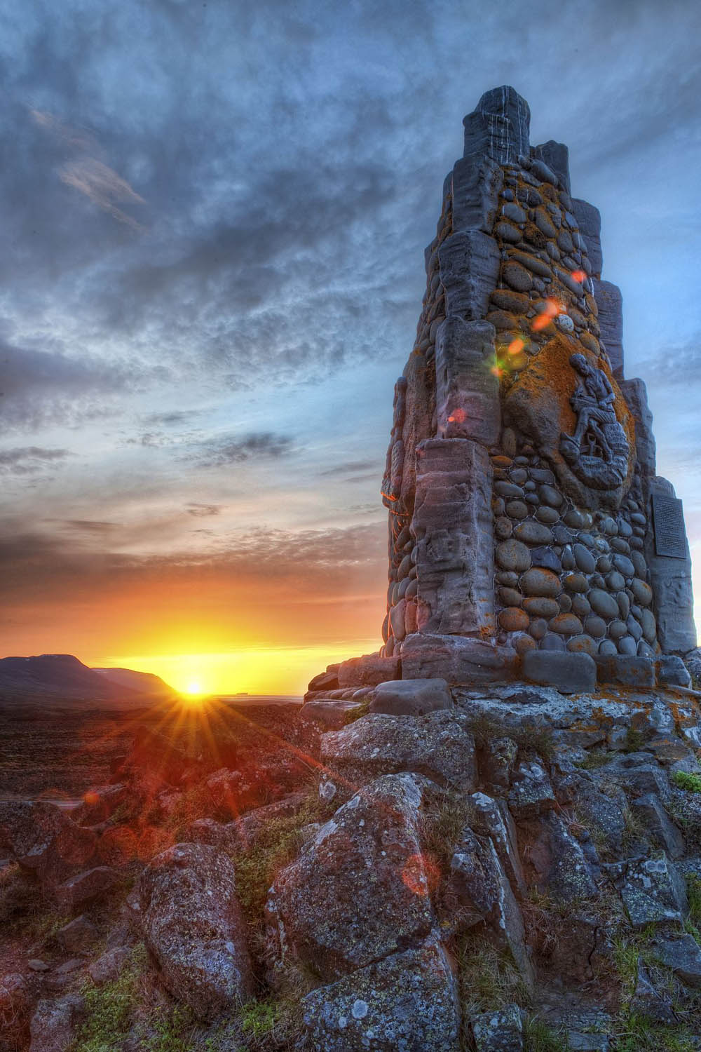 1000x1500, 223 Kb / закат, исландия