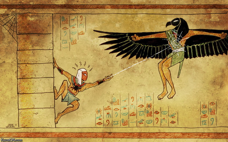 800x498, 156 Kb / человек-паук, египет