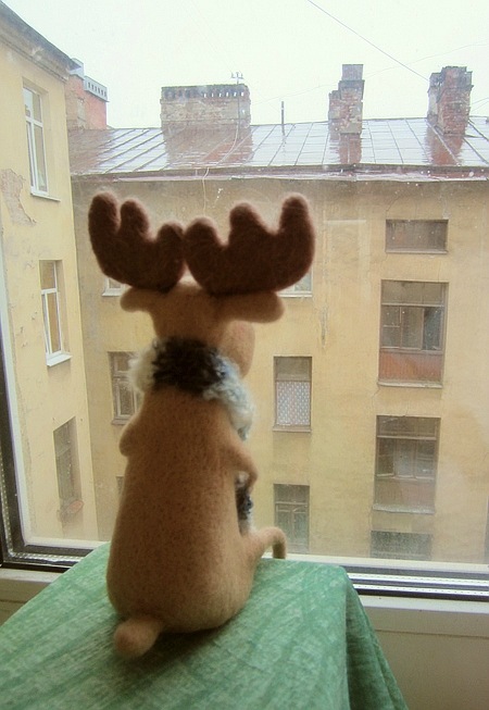 450x653, 82 Kb / лось, игрушка