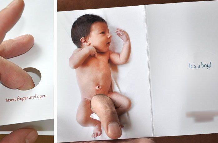 698x458, 33 Kb / открытка, палец, мальчик, член