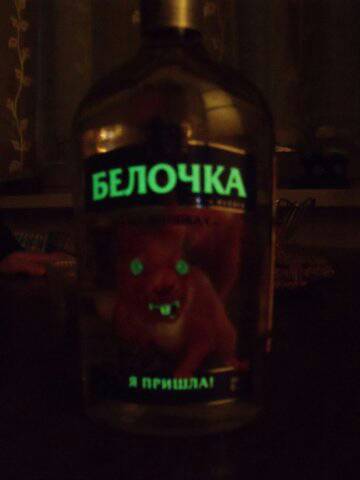 360x480, 11 Kb / белочка, водка, вотка, пьянство, понедельник