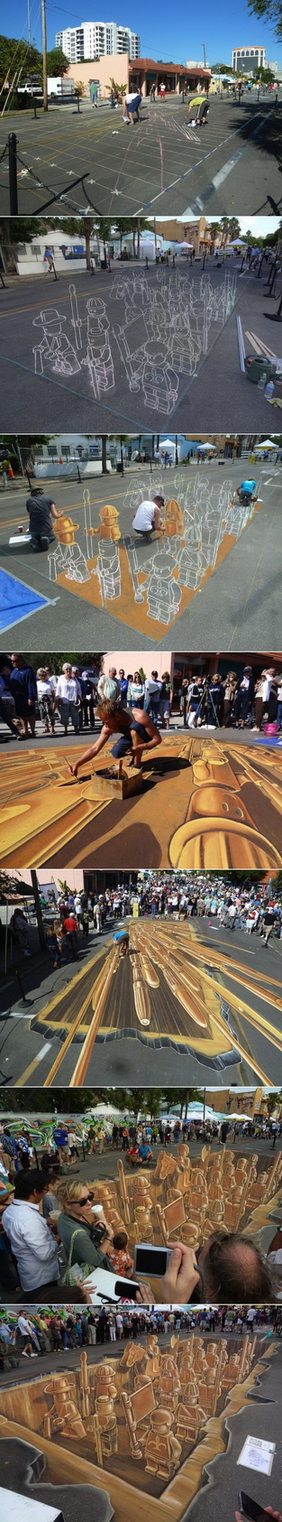 313x1686, 281 Kb / рисунок, асфальт, лего