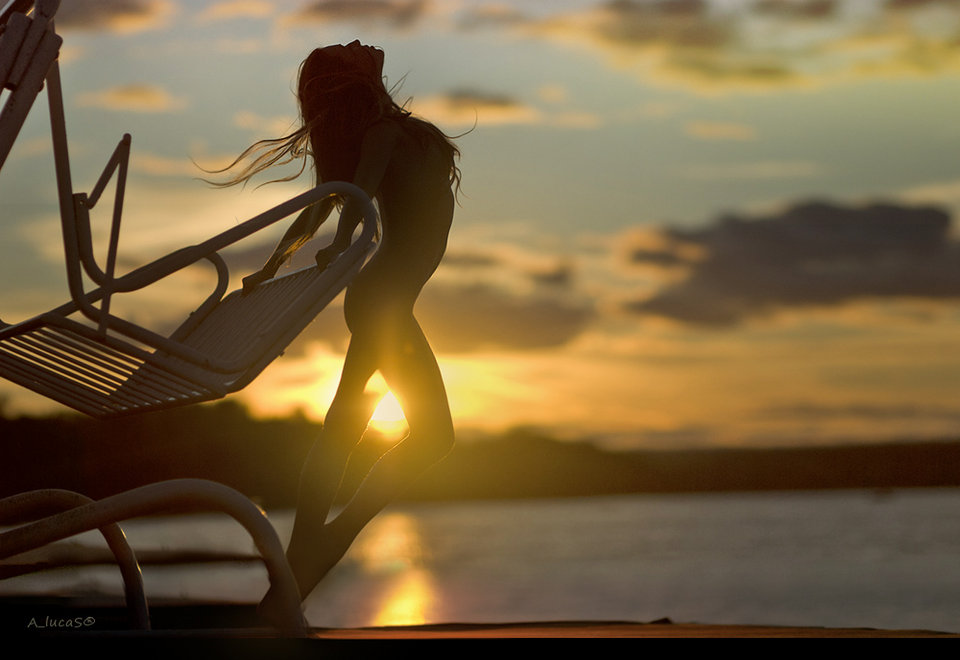 960x660, 80 Kb / солнце, закат, качели