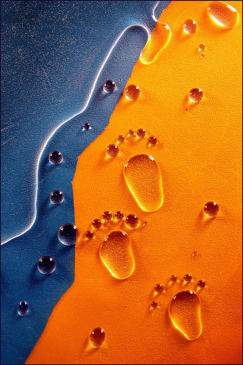 500x750, 168 Kb / краски, следы, вода, капли, шарики