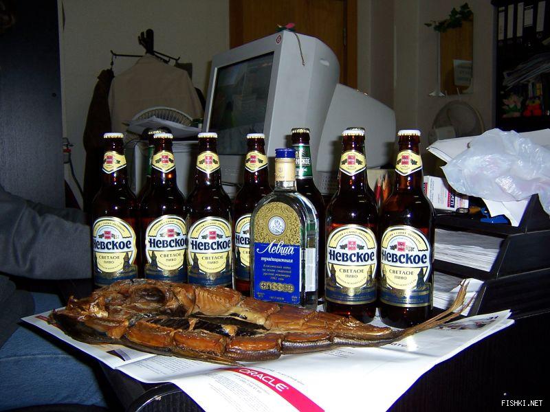 800x600, 89 Kb / пятница, пиво, водка, рыба