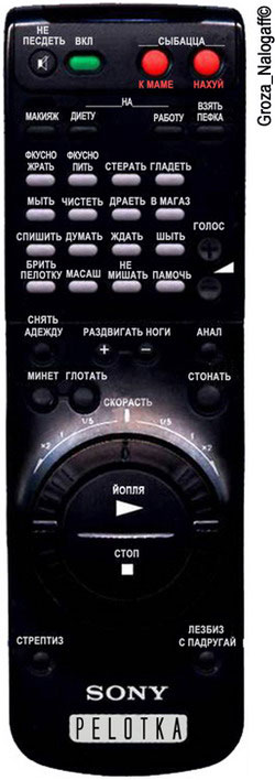 250x708, 39 Kb / sony, пульт, pelotka