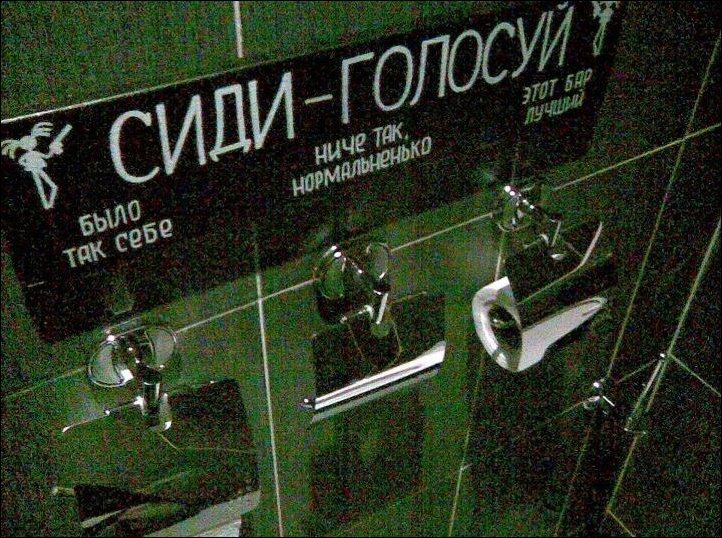 722x538, 142 Kb / туалет, бар, клуб, голосование, рулон, бумага