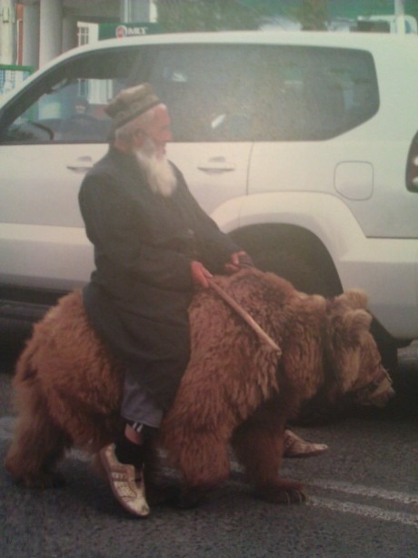 460x613, 49 Kb / медведь, узбек