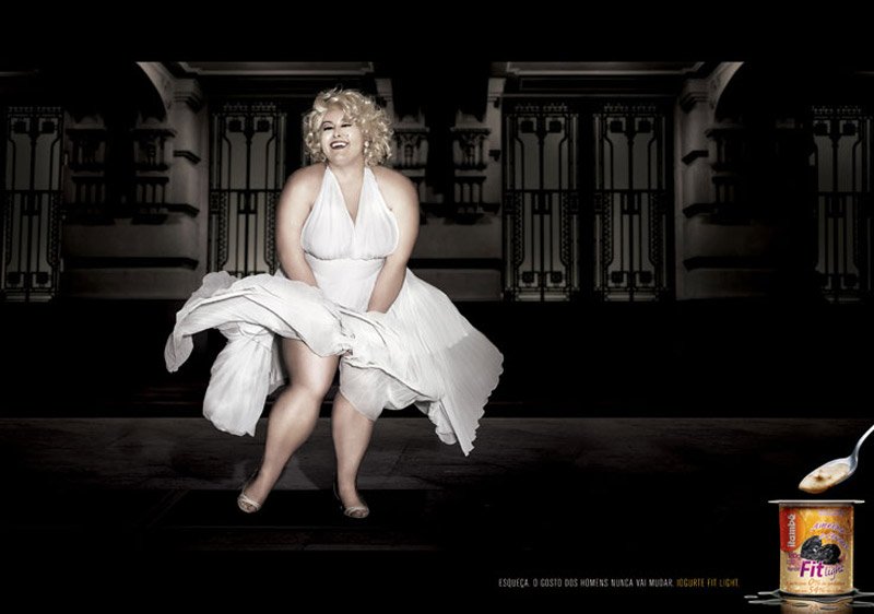 800x562, 53 Kb / девушка, толстушка, белое платье, аля монро