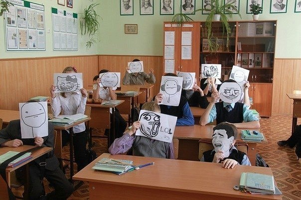604x403, 75 Kb / школота, класс, блядские рожи