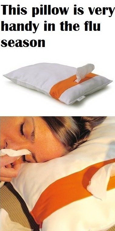 379x757, 68 Kb / подушка, платки, насморк