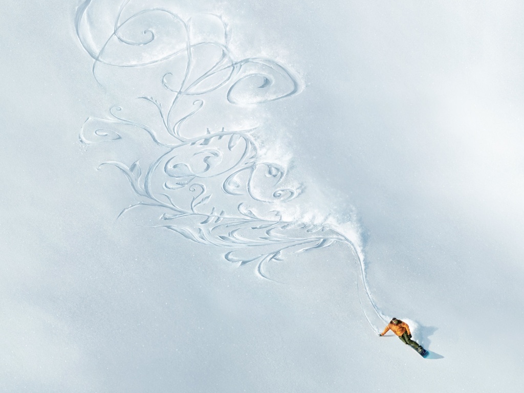 1024x768, 176 Kb / сноуборд, узор