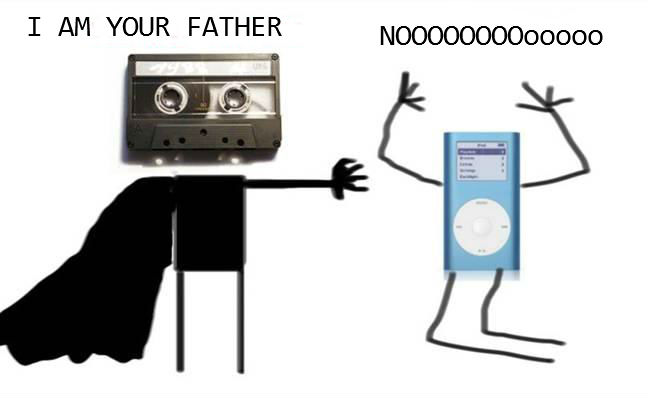 648x398, 23 Kb / кассета, звездные войны, отец, дарт вейдер