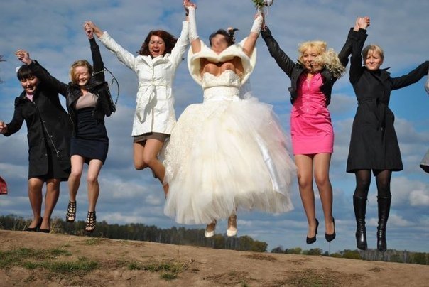 604x404, 57 Kb / свадьба, сиськи, невеста