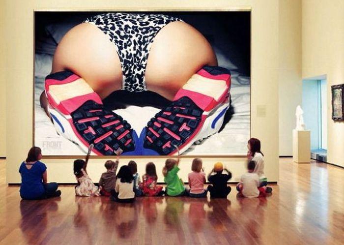 700x498, 54 Kb / попа, дети, плакат