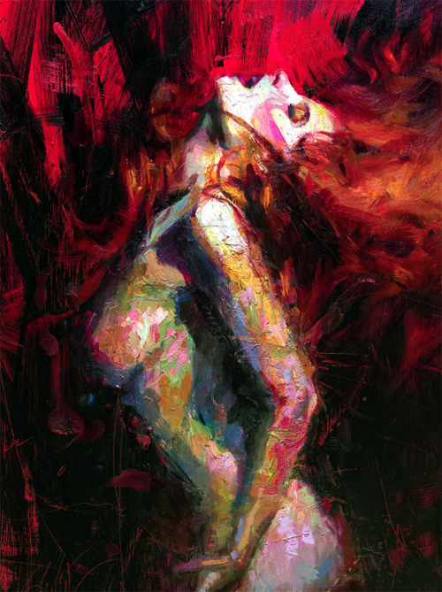 500x669, 226 Kb / живопись, Henry Asencio, Chaos, Хаос