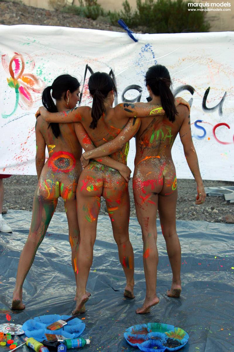 800x1200, 137 Kb / краска, бодиарт