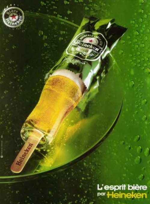 499x676, 116 Kb / пиво, мороженое, хайнекен, heineken