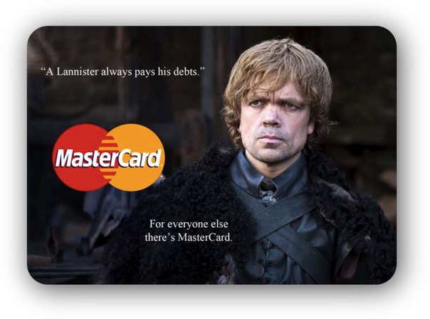 604x448, 42 Kb / игра престолов, мастеркард, ланнистер, терион